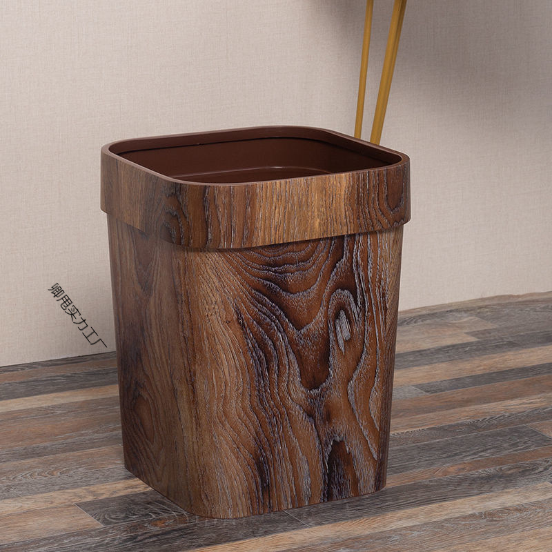 家庭用シンプルなゴミ箱リビングルーム蓋なし大型クリエイティブプラスチック紙バスケット寮キッチンバスルーム超厚い小さなチューブ|undefined