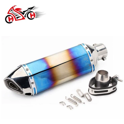 Motorcycle modified small hexagonal Exhaust pipe