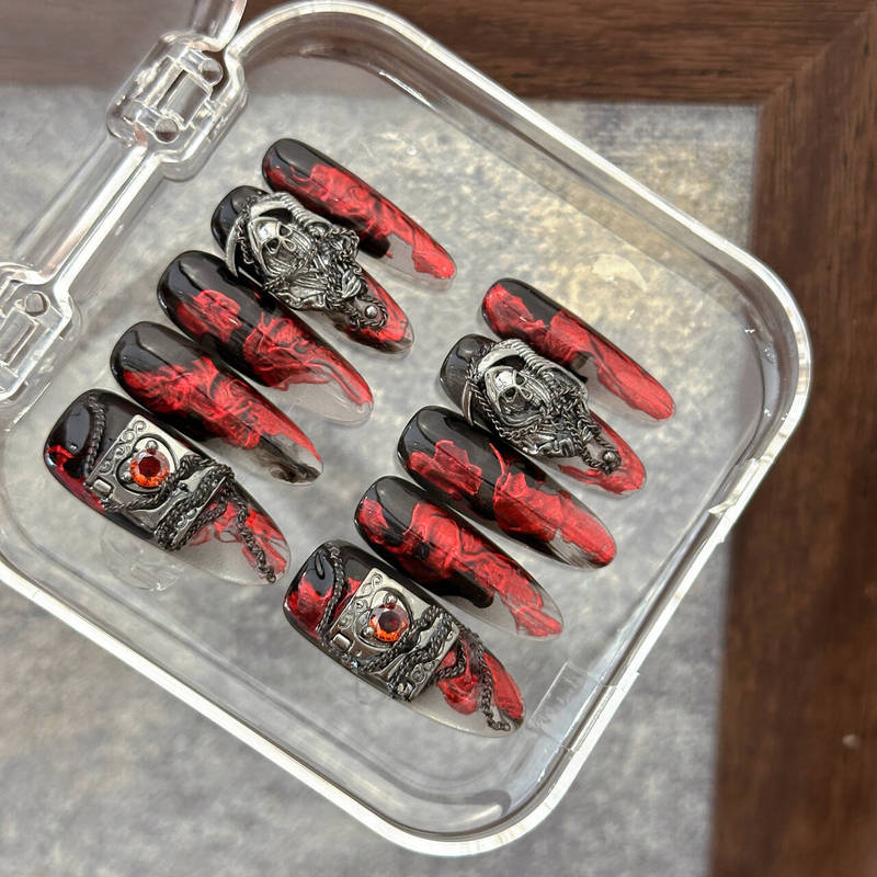 Nancy [Original] Handmade Long Chinese Style Weird Mysterious Dark Style Taoist Token Foreign Trade Wear