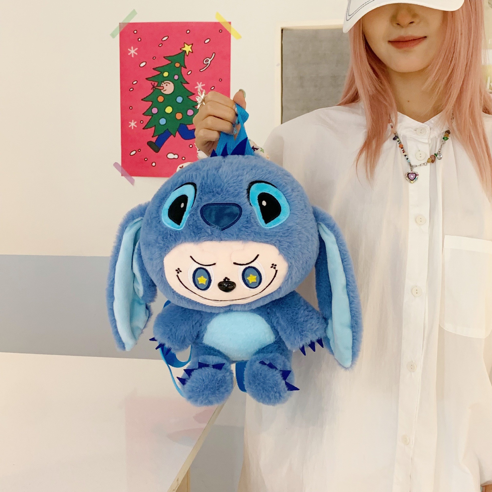 Transform into lab style blue 22*30 / 30cm