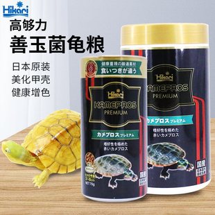 Japanese Hikari Probiotic Turtle Food for Semi-Aquatic and Aquatic Turtles, Enhances Color and Condition