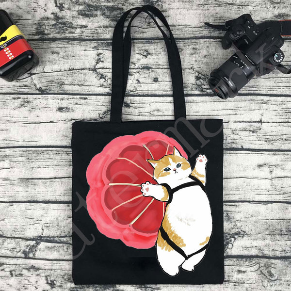 Cute cartoon shopping bag