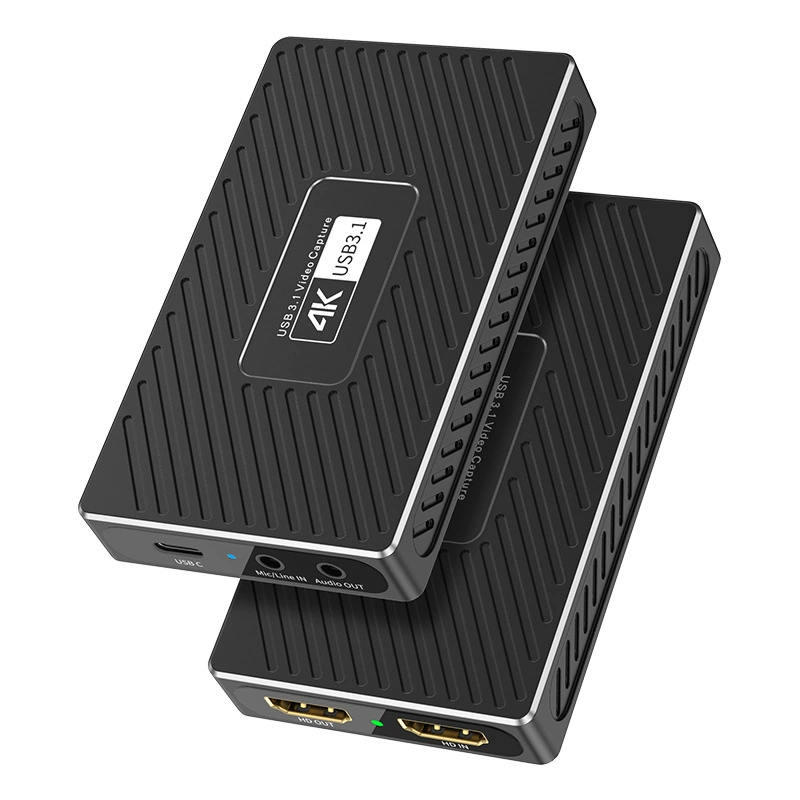 Плата видеозахвата USB3.1 HDMI 4K60 для стриминга с RGB24, для камеры и мобильных игр