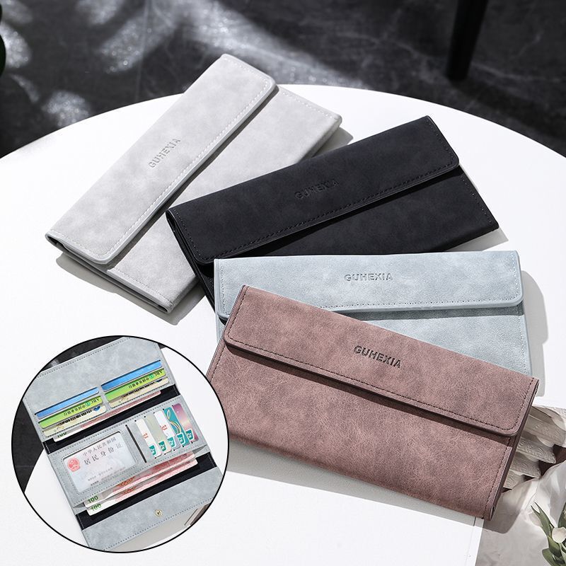 Retro Multifunctional Popular Men's Wallet, Wear-Resistant, Ultra-Light Pu Leather, Retro Multi-Card Slot Bag, Coin Purse, Wholesale from Manufacturer