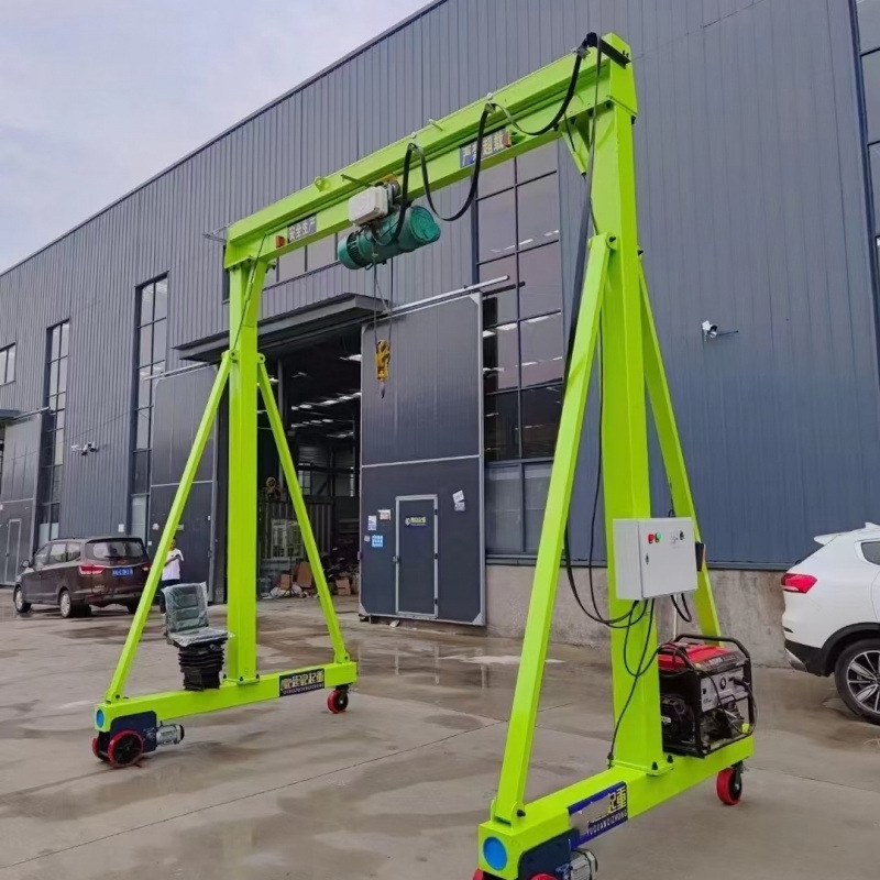 龙门架起重机1吨2吨3吨5吨8吨10吨电动无轨万向升降式可拆卸吊机