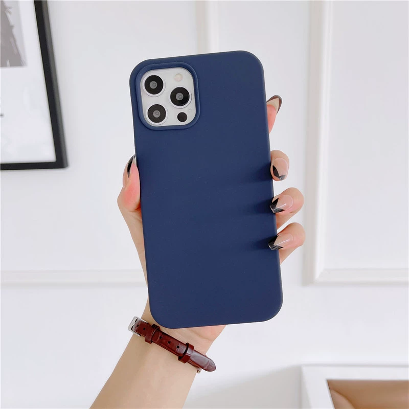 Силиконовый чехол Apple iPhone 12 Pro Max совместимый, мягкое матовое покрытие, многоцветные варианты