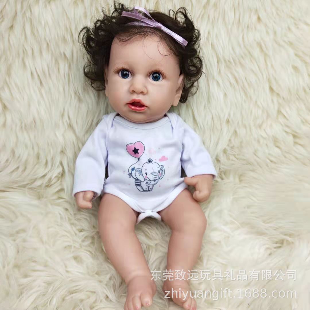 Muñeca realista muñeca de 12 pulgadas muñeca suave 30cm muñeca en stock Henghua