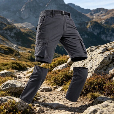 Summer New Men's Work Pants Outdoor Multi-Pocket Tactical Pants Detachable Long Pants Quick-Dry Casual Pants for Men Summer New Men's Work Pants Outdoor Multi-Pocket Tactical Pants Detachable Long Pants Quick-Dry Casual Pants for Men