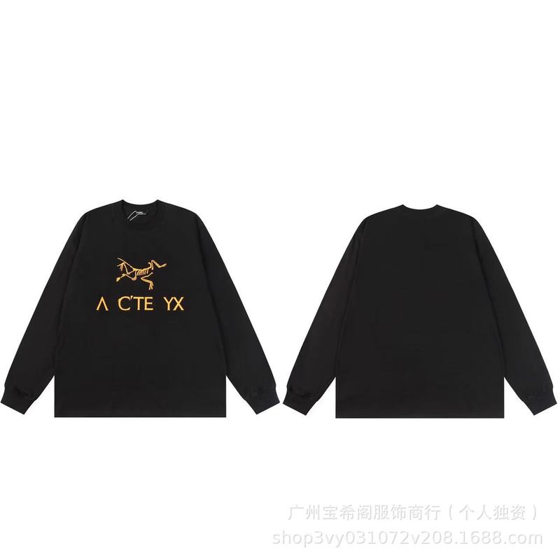 跨境新款鸟家ARC秋季圆领宽松运动休闲男女同款百搭T桖一件代发|undefined