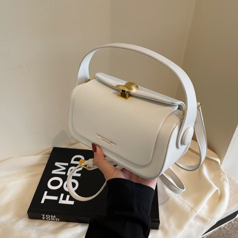 2023 Uusi niche edistyneellä rakenteella, pieni neliölaukku, trendikäs ja muodikas yksiolkainen kannettava diagonaalinen ristilaukku_voghion.com