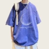 Blue (graffiti wash T-shirt)