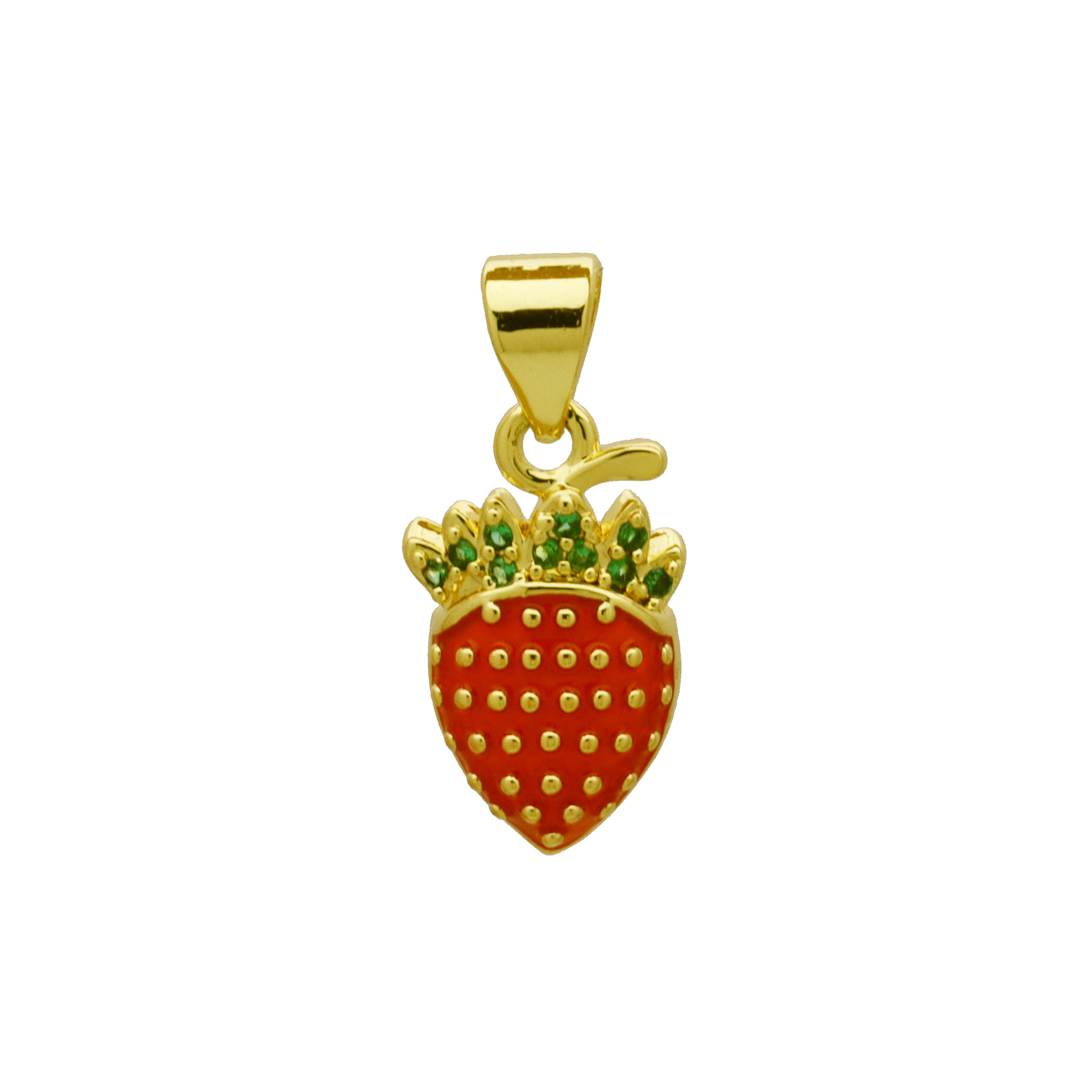 2g Weight Pendant Jewelry Making Type 7 * 18mm Jewelry Making Size Zircon Inlay Material DIY Jewelry Accessories Classification 1 Piece Quantity Copper Material Christmas Festival Cherry, Carrot, Strawberry Pattern Inlay Design IG Style Style 1 Piece 7 * 18mm Copper Zircon Cherry Carrot Strawberry Pendant 9