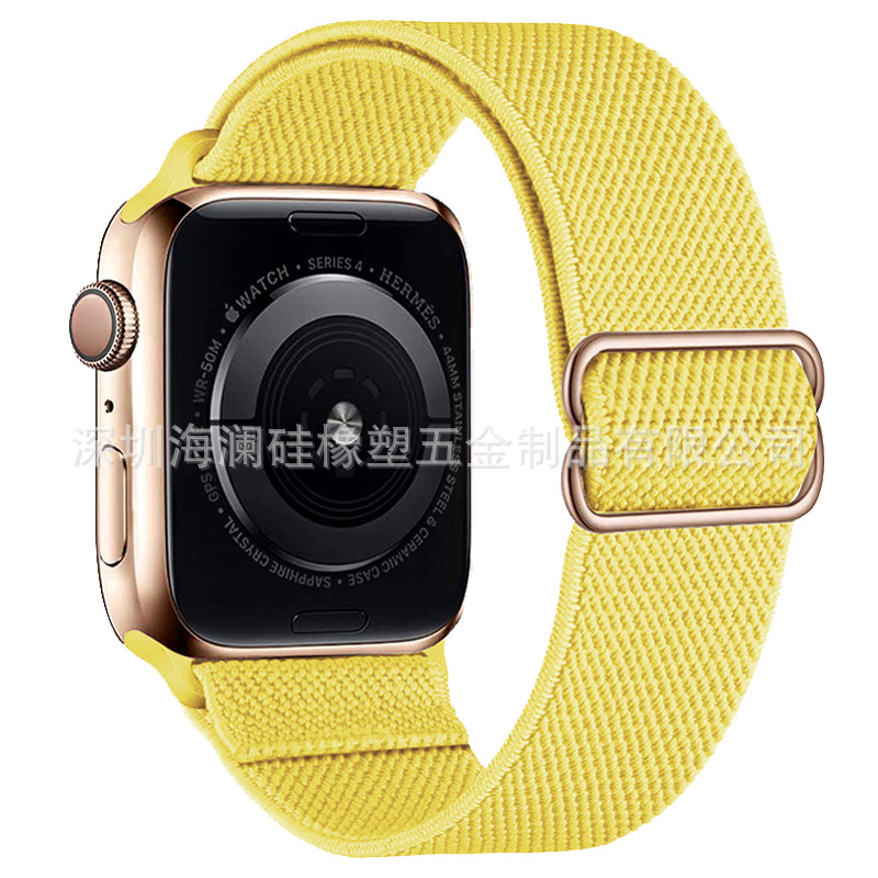 Adecuado para Apple correa de reloj iwatch8 Apple correa de reloj hebilla elástica correa de reloj de nylon