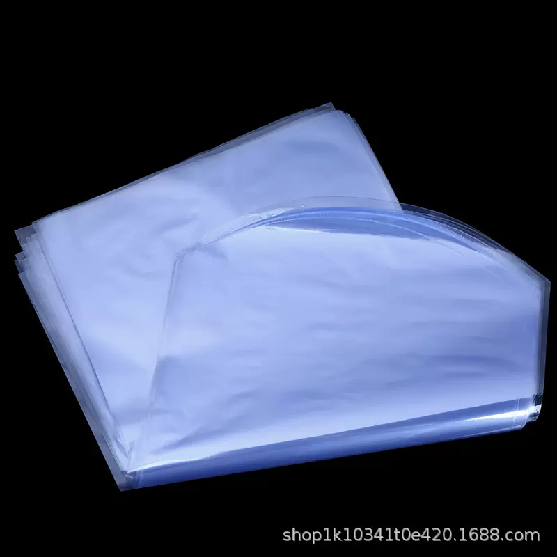 PVC热缩袋化妆品饮料瓶鞋子收缩膜塑封膜包装卷膜热缩防静电