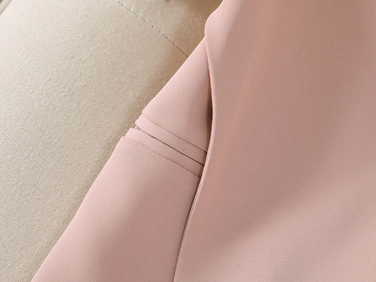 Women's Clothing Summer thin suit wide leg pants suit women's large size women's clothing fat MM 200 pounds loose short sleeved suit jacket_voghion.com