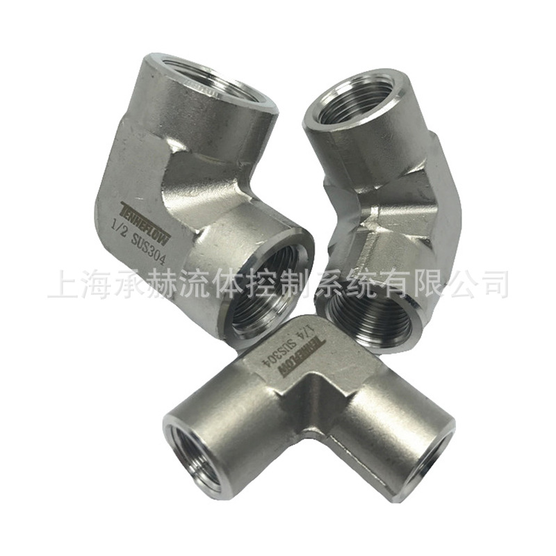 TENHEFLOW转换对接丝铜管快拧金属接头CF1603公制NPT3/8