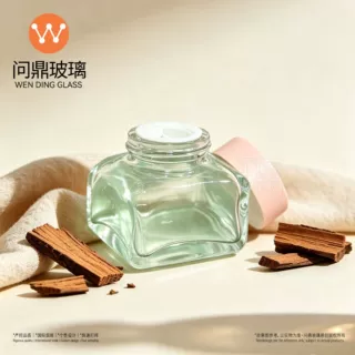 定制面霜瓶50g异形膏霜瓶护手霜瓶面膜分装瓶面膜瓶玻璃瓶包材