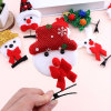 Cartoon hairgrip, children's cute hair accessory for kindergarten for elementary school students, Birthday gift