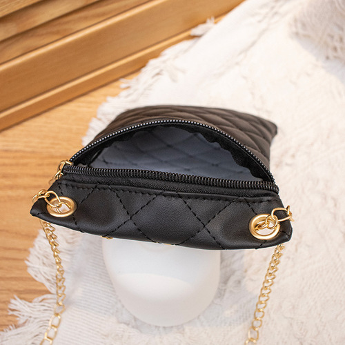 Trendy Fashion  New Phone Bag Simple Commute Crossbody Bag Chain Herringbone Bag for Women Lightweight Luxury
