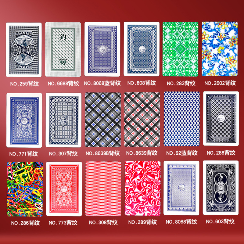 Fishing playing cards 10 sets 8068 Home entertainment chess and card room poker playing cards Egg fighting landlord 8639