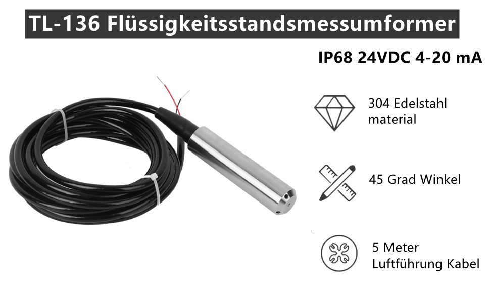 TL-136 Flüssigkeitsstandsmessumformer