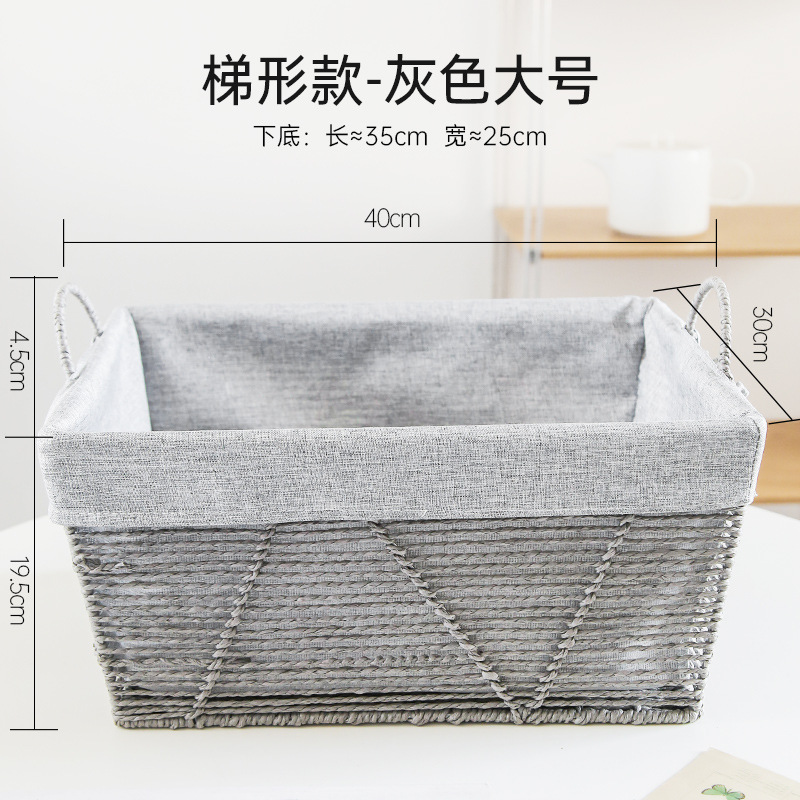 Estilo trapezoidal-gris grande