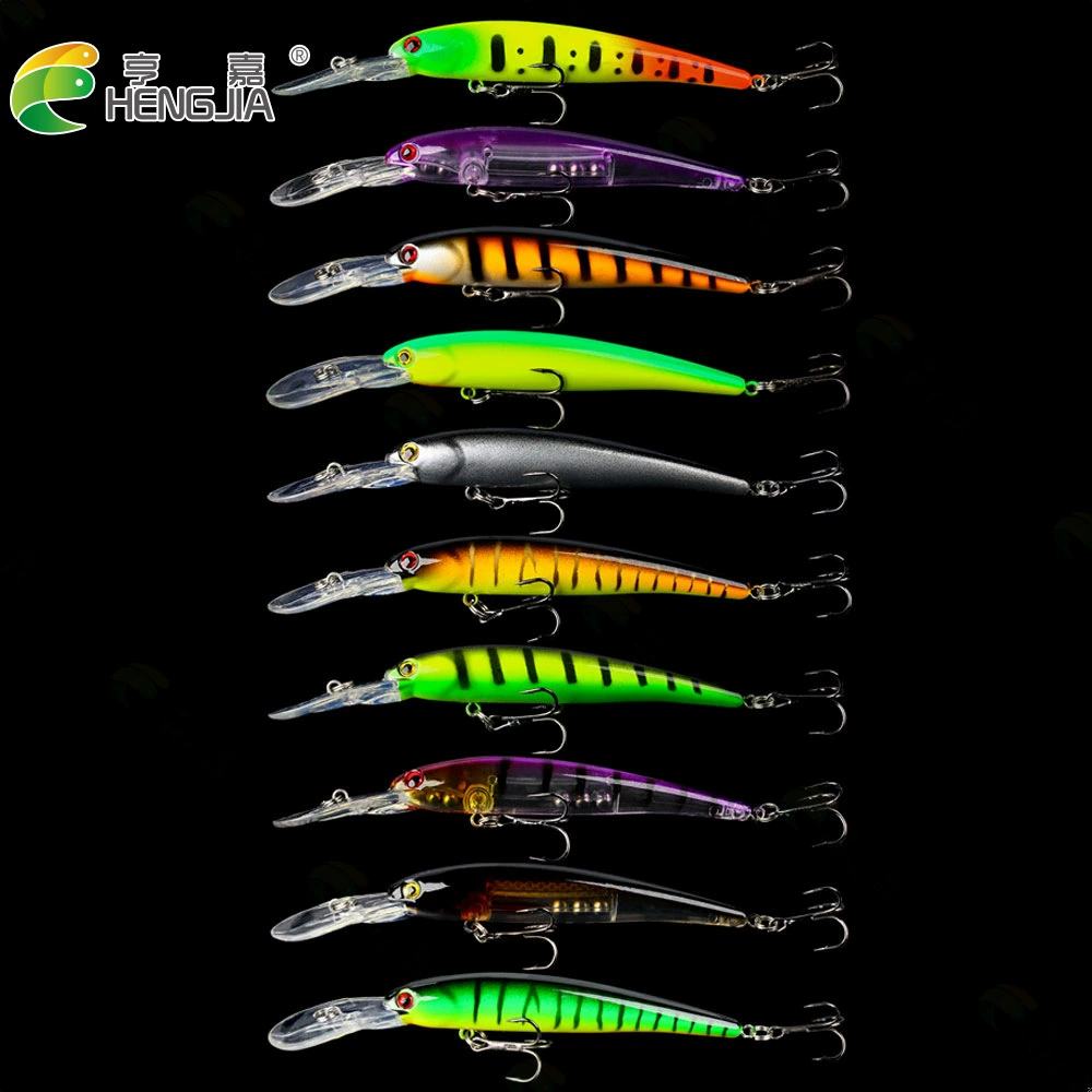 HENGJIA/Hengjia новая медленно тонущая приманка дальнего действия 12,5 см-11 г, бионическая искусственная приманка для гольяна