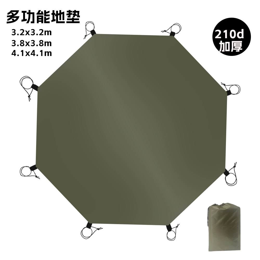 Travel wear-resistant waterproof carpet, universal tent, oxford cloth, increased thickness