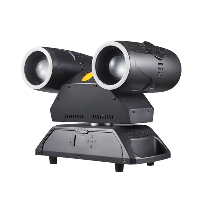 Wenjing nuevo color doble aro de oro barra balancante 360 ° bar giratorio concierto discoteca iluminación del escenario