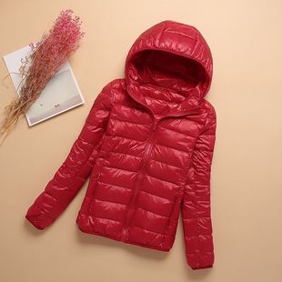 Special price [clearance] new light down cotton-padded jacket short hooded stand collar women's plus size coat