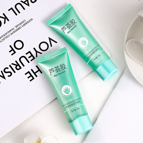 Skin beauty moisturizing aloe vera gel hydrating moisturizing tender lotion gel aloe vera gel no-wash skin care products wholesale