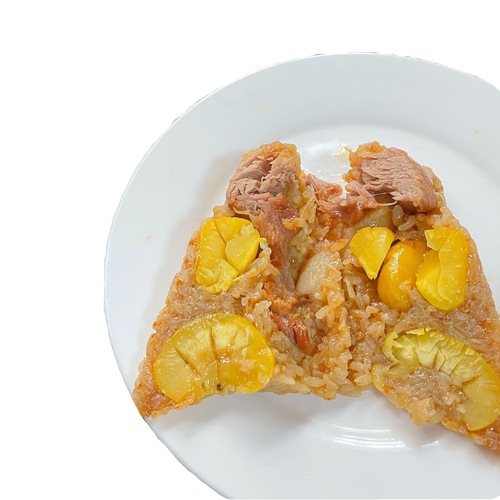 Jiaxing zongzi with salted egg and meat, sweet red bean, handmade chestnut meat, vacuum-packed bulk for Dragon Boat Festival group purchase