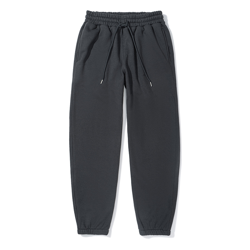 UNF 2024 otoño e invierno 380G tecnología de calidez terciopelo pesado recto holgado pantalones casuales para hombres y mujeres