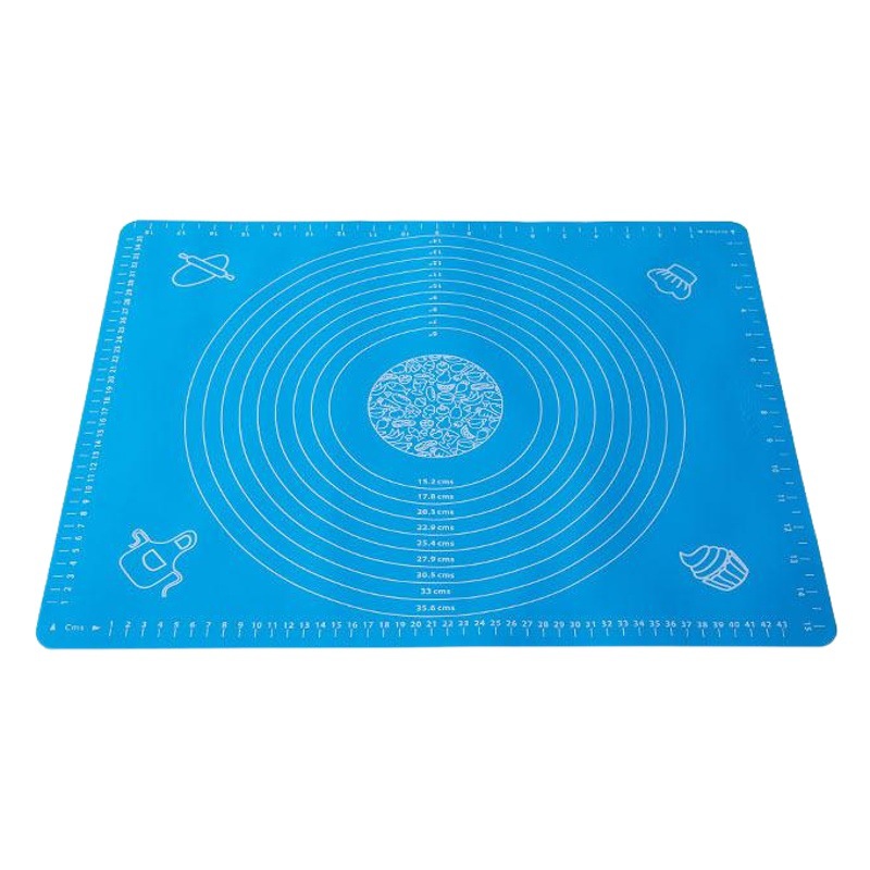 High Temperature Resistant Silicone Mat Kitchen Kneading Mat Silicone Chopping Board with Scale Silicone Kneading Mat Baking Utensils