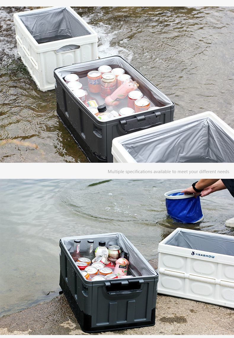 Car Storage Box Inner Bag Storage Bag Outdoor Camping Storage Box Organizer Bag Foldable Waterproof Bag Wholesale