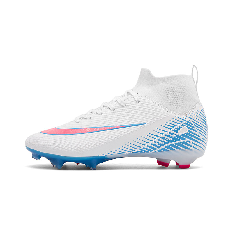 Zapatos de Fútbol de Caña Alta Más Vendidos en Amazon Internacional, para Hombre y Mujer, Zapatos de Fútbol de Entrenamiento y Competición con Tacos Largos para Deportes al Aire Libre para Adultos