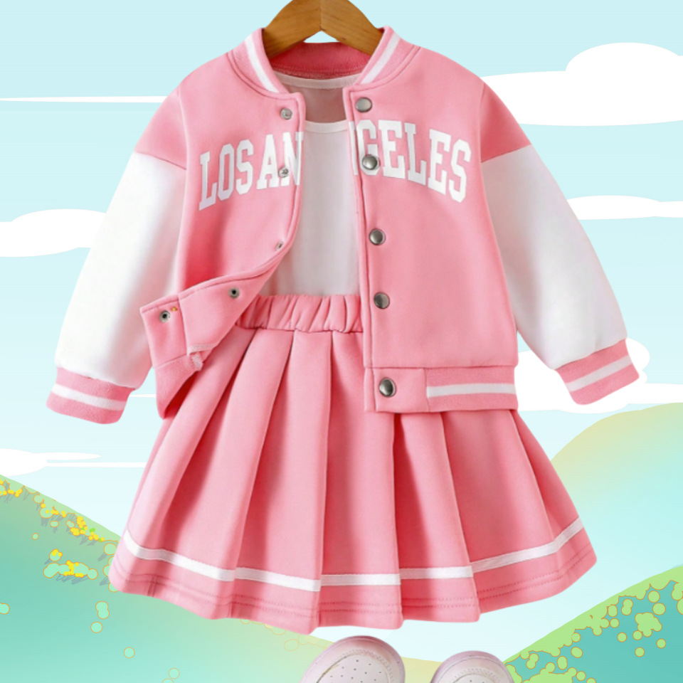(2개) 어린이 의류 가을과 겨울 새로운 국경 전자 상거래 대외 무역 폭발  소녀 재킷 코트