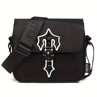 Trapstar tide brand Europe and the United States London niche men and women shoulder -shoulder messenger bag hot shiplaxes