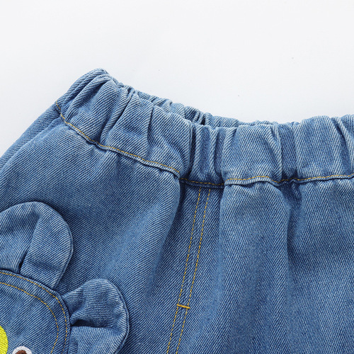Baby Denim Spring Infant Butt Pants Girls Spring Outfits Boys Long Pants Toddler Clothing Children Pants Spring and Autumn