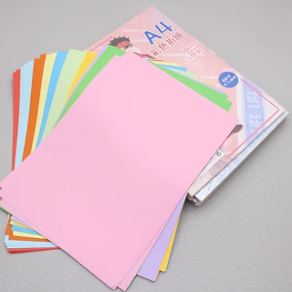 A4彩色折纸10色50张/包学生儿童幼儿园手工DIY制作纸文具批发