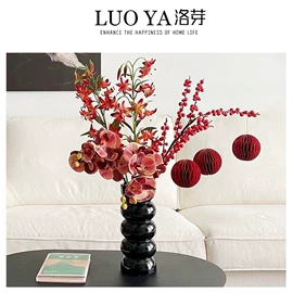 装饰花瓶;陶瓷工艺品;装饰果盘