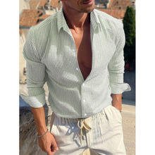 K 38804 Striped Collared Shirt ���Ʒ�������羳��ó����