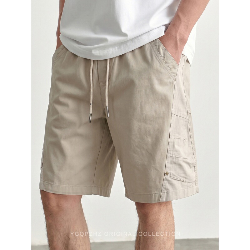 Urban Nomad Light Workwear Retro Combed Washed Casual Shorts Men's 2026 New Loose-Fit Five-Point Pants Urban Nomad Light Workwear Retro Combed Washed Casual Shorts Men's 2026 New Loose-Fit Five-Point Pants