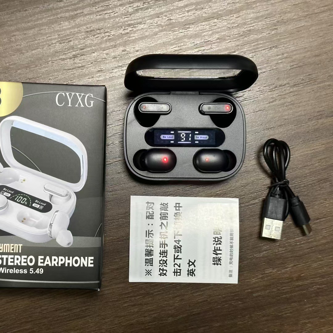 Nuevos auriculares inalámbricos Bluetooth transfronterizos Q8 de dos oídos OWS auriculares deportivos de reducción de ruido auriculares extra largos