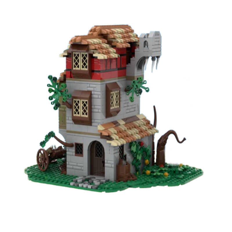 Castle Building Blocks Diy Educational Toy Model For Children_voghion.com