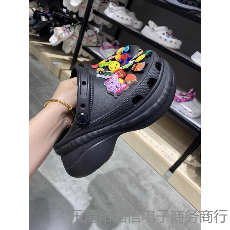 クロス カルロス クジラ 身長を伸ばす下駄 滑り止め 厚底 新品 レディース プラットフォーム つま先ビーチサンダル|undefined