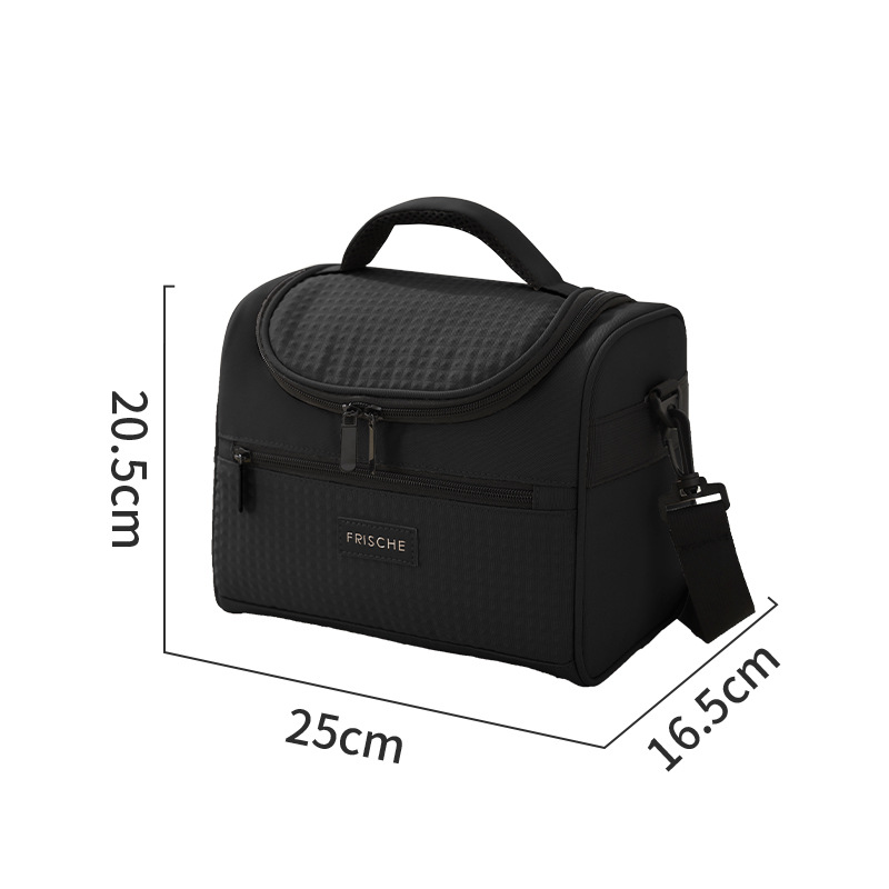 Bolsa de almuerzo de alto valor facial bolsa de oficina almuerzo bolsa de almuerzo bolsa de almuerzo bolsa de almacenamiento de leche gruesa un solo hombro bolsa de aislamiento de picnic al por mayor image 11