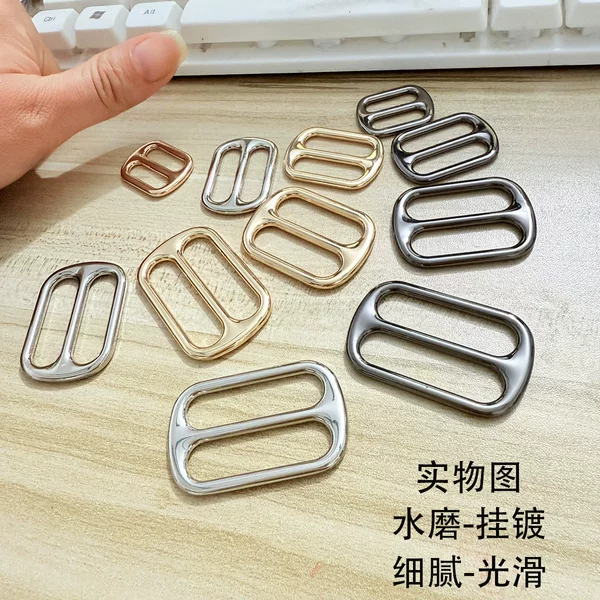 Wholesale Zinc Alloy Rounded Oval Pinless D-Ring Buckle for Bags, Belts, and Clothing Fastening and Adjustment
