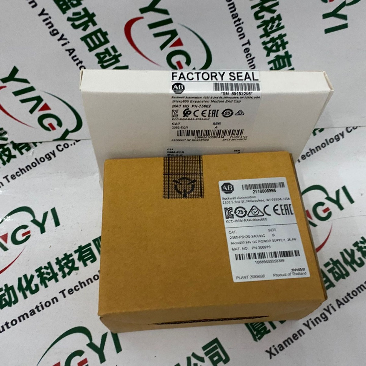 2080-PS120-240VAC罗克韦尔A-B模块PLC工业控制控制箱电控箱