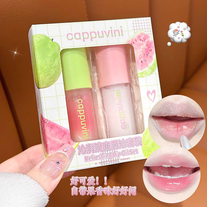 CAPPUVINI BAREL refrescante lubricante de labios hidratante hidratante anti-marcas de labios hidratante refrescante lubricante al por mayor